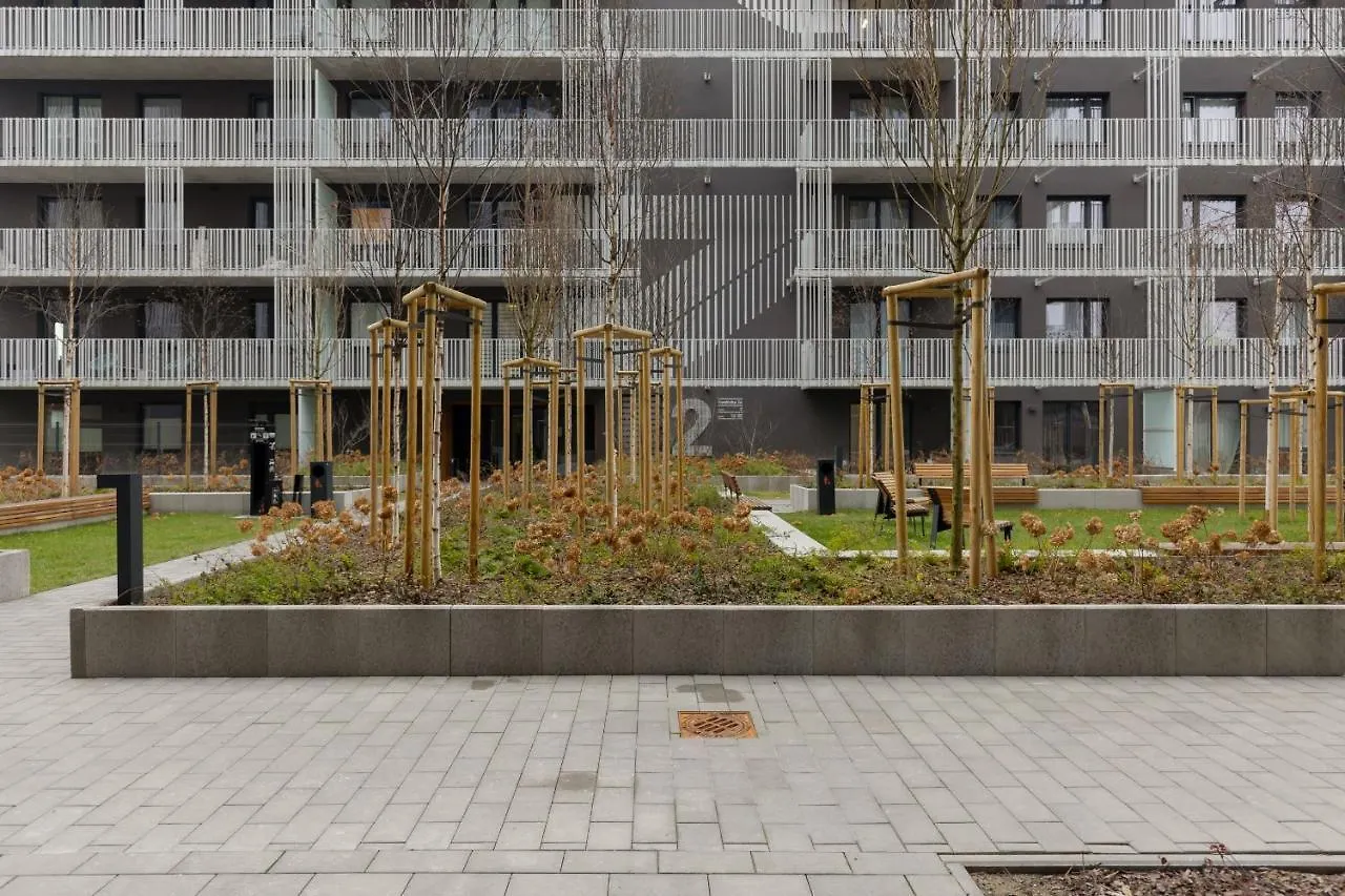 Wola Spacious Flat With Air Conditioning & Balcony By Noclegi Renters ワルシャワ
