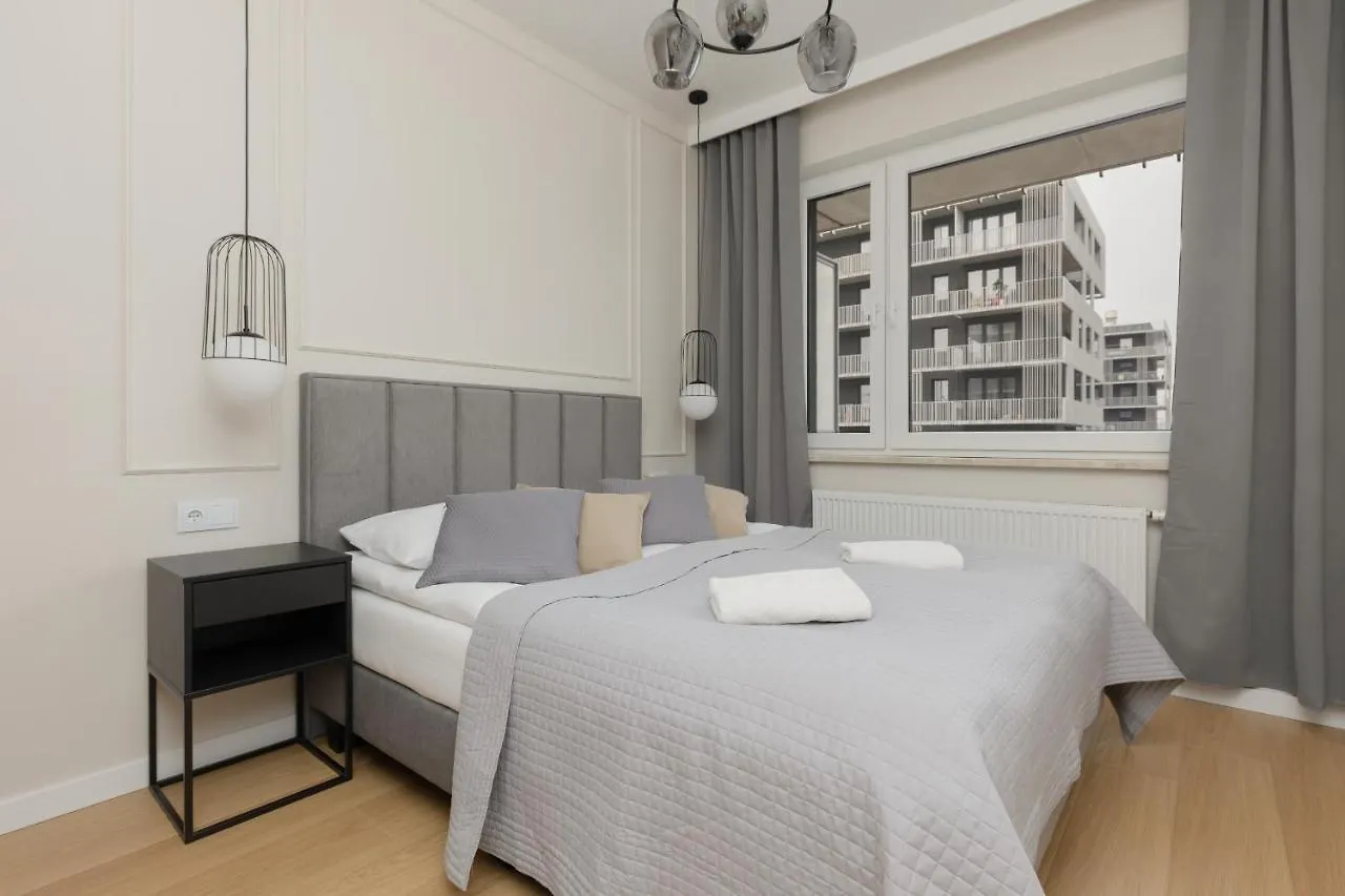 Wola Spacious Flat With Air Conditioning & Balcony By Noclegi Renters Warsaw Apartment